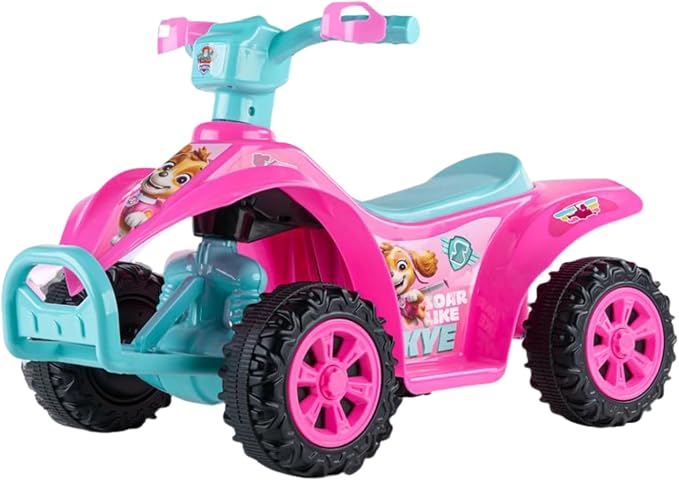 Paw Patrol - 6V ATV Ride On Toy for Kids, LED Headlights, Battery Powered