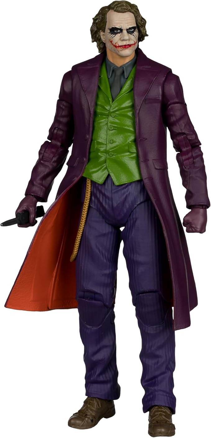 McFarlane Toys- DC Multiverse The Joker (The Dark Knight) 7in Action Figure (Deluxe Theatrical Edition)