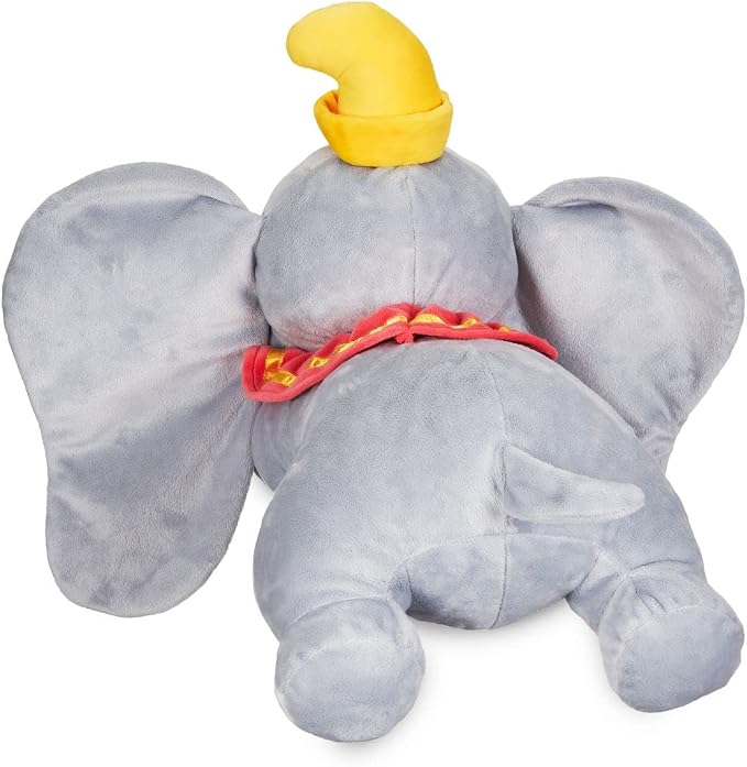 Disney Store Official Dumbo Medium Soft Toy for Kids, Cuddly Character with Fuzzy Texture and Embroidered Details, Floppy Oversized Ears, Disney Plushy Suitable for All Ages