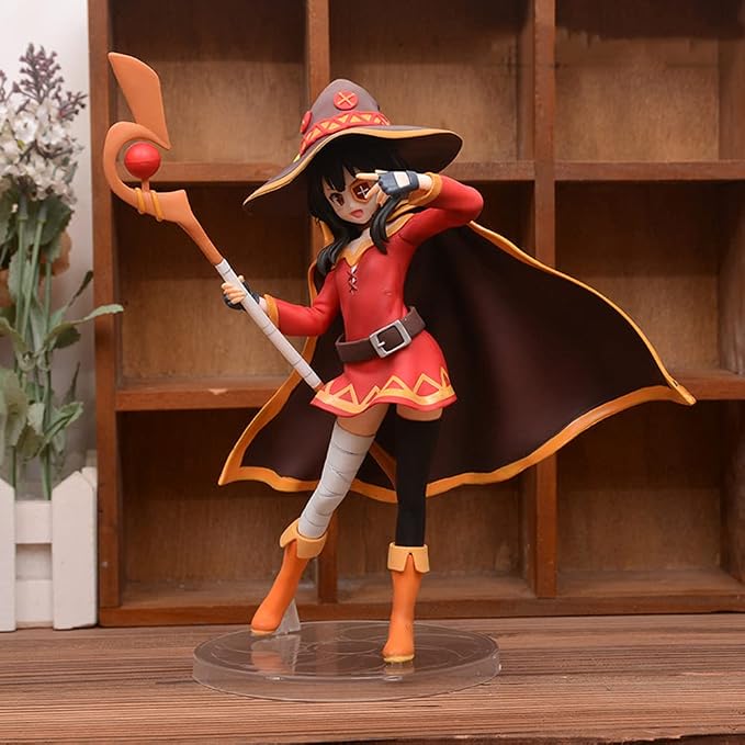 QAHEART Anime Megumin/Aqua Action Figure Model Statue Collectibles Toy Desktop Ornaments