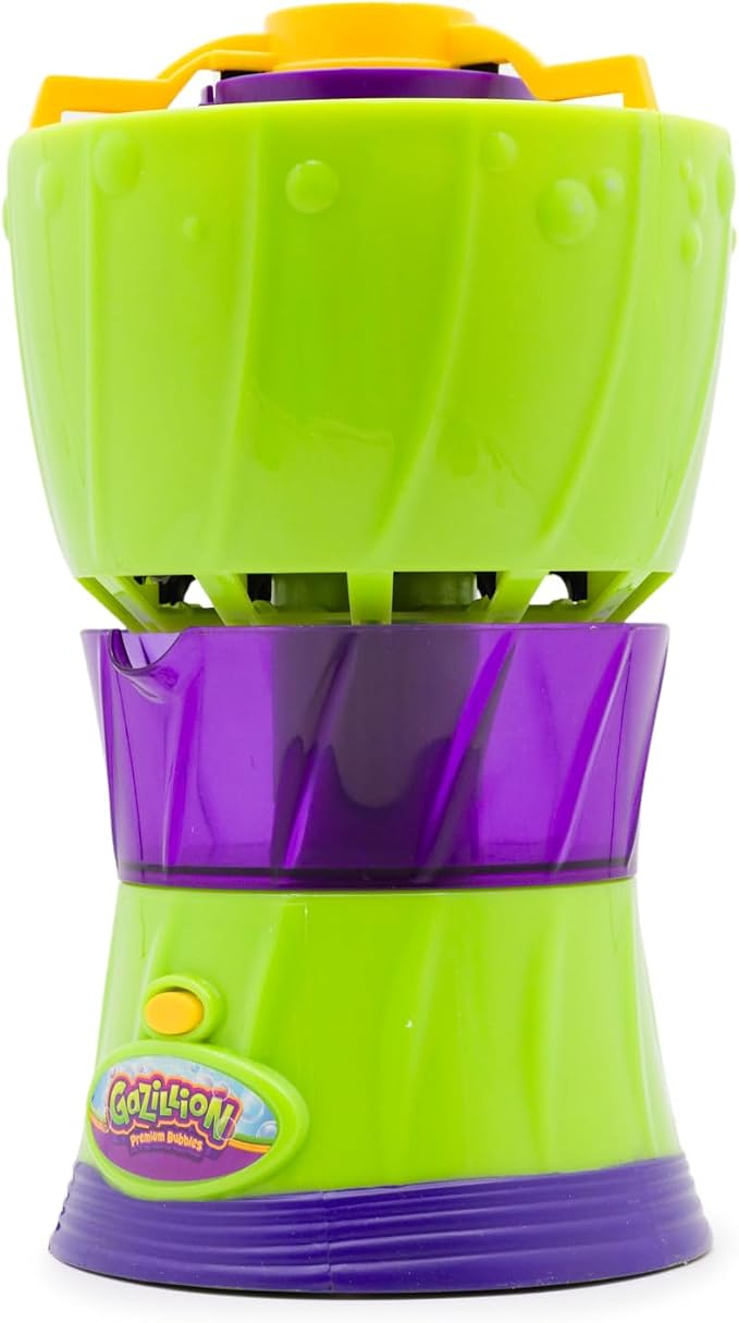 Gazillion Bubbles, Bubble Rush Portable Bubble Maker - Instant Bubble Creation - Outdoor Toy for Kids - 8 oz. Bubble Solution Included - Ages 3+
