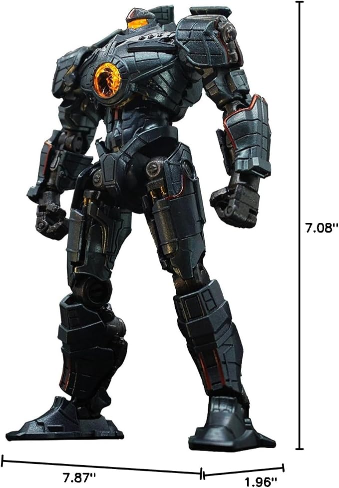 Pipigirl x Empire Sky Studio 1/12 Pacific Rim Mech Action Figure, Boxed Unique Figure Idea, 5 in Assembly Collectible Mecha Action Figures Kits
