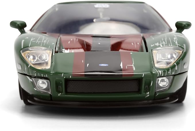 Jada Star Wars Boba Fett with 2005 Ford GT Die-Cast Vehicle and Figure Set 1:24 Scale Toys