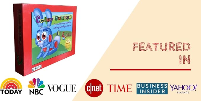 The Most Comprehensive STEM Coding Board Game Ever! Learn All the Concepts You Ever Need in Computer Programming in a Fun Adventure. Featured at TIME, NBC, Sony, Google, Maker Faires!