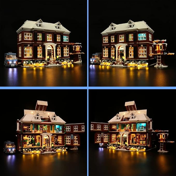 VONADO LED Light Kit Compatible with Home Alone Lego Set - Music Version