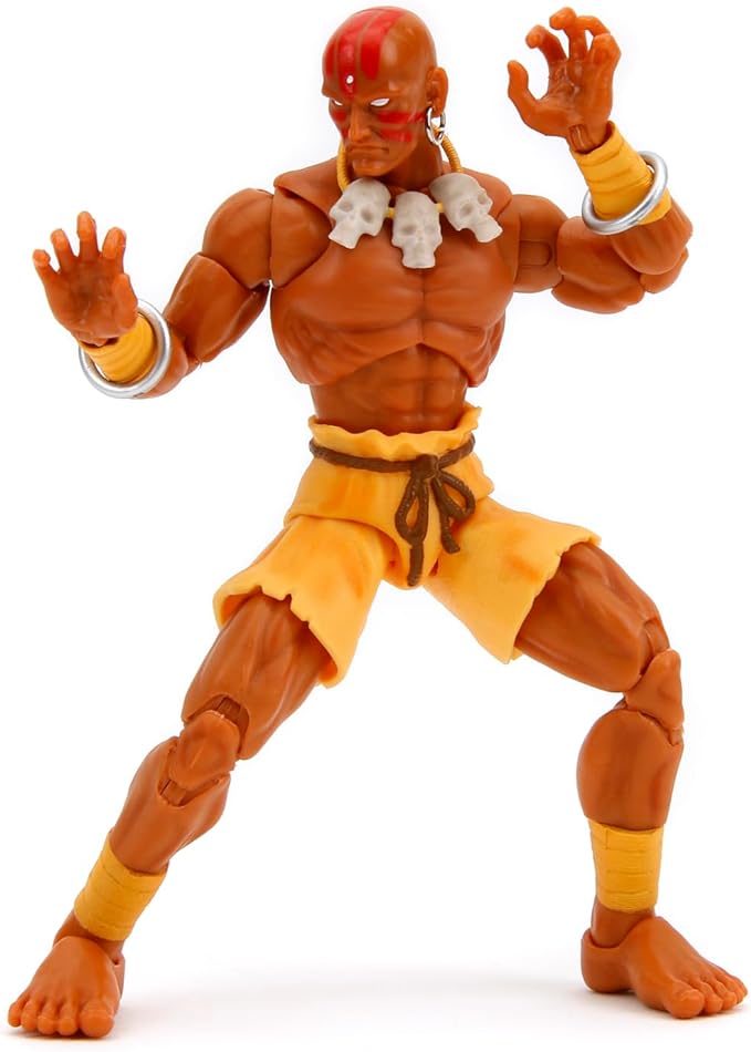 Jada Street Fighter 6" Dhalsim Action Figure, Toys for Kids and Adults