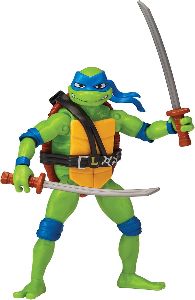 Teenage Mutant Ninja Turtles: Mutant Mayhem Basic Figure Turtle 4-Pack Bundle by Playmates Toys