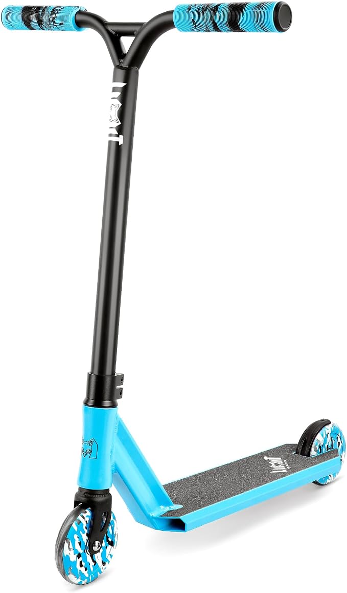 Limit LMT68 Mini Pro Stunt Kick Scooter – Short and Small Freestyle Trick Scooters for Kids Ages 5 Years and Up-Professional Complete BMX Scooter Perfect for Beginners Children Boys and Girls Gifts