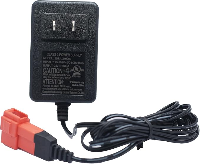 24V Charger for Ride on Toys Compatible with 24 Volt Ford Bronco Raptor Best Choice Products Kid trax huffy torex Replacement Parts for 28.8V Kids Electric Power Ride On Truck