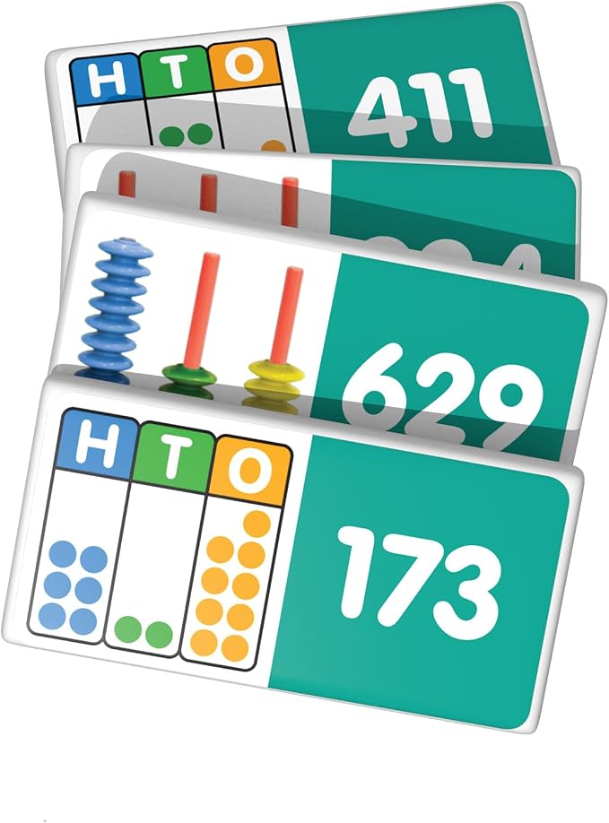 Junior Learning Place Value Dominoes Educational Action Games