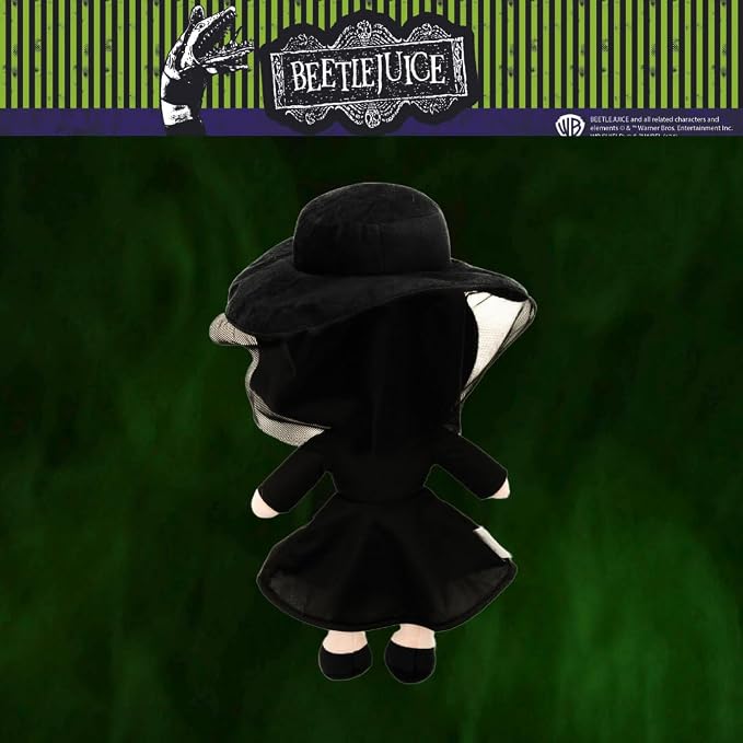 Beetlejuice Halloween Lydia Deetz Bedding Super Soft Plush Decorative Throw Pillow, (Officially Licensed Product) by Franco Collectibles