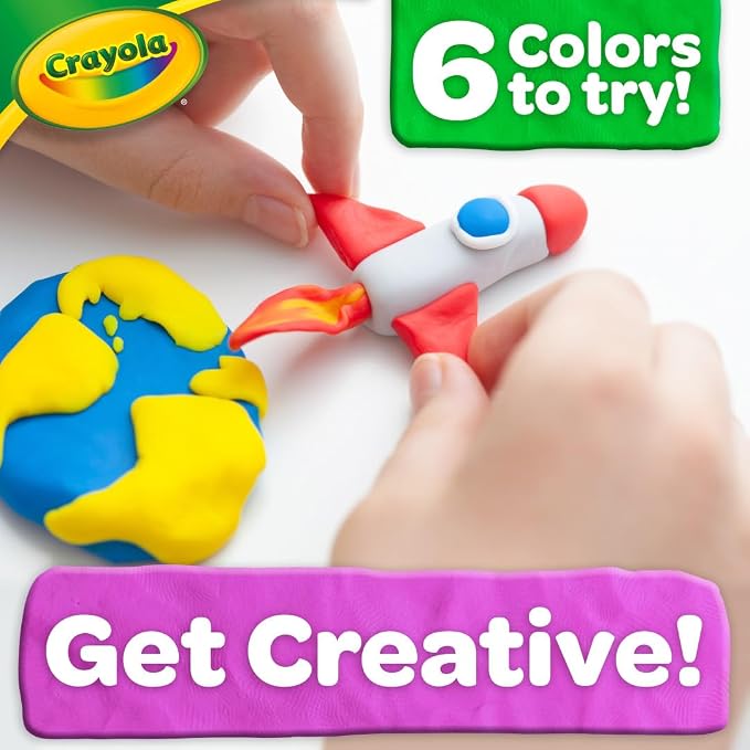 Crayola Dough - Purple (3lb), Bulk Modeling Dough for Kids, Clay Alternative, Resealable Tub, Ages 3+, Great for Kids Arts & Crafts