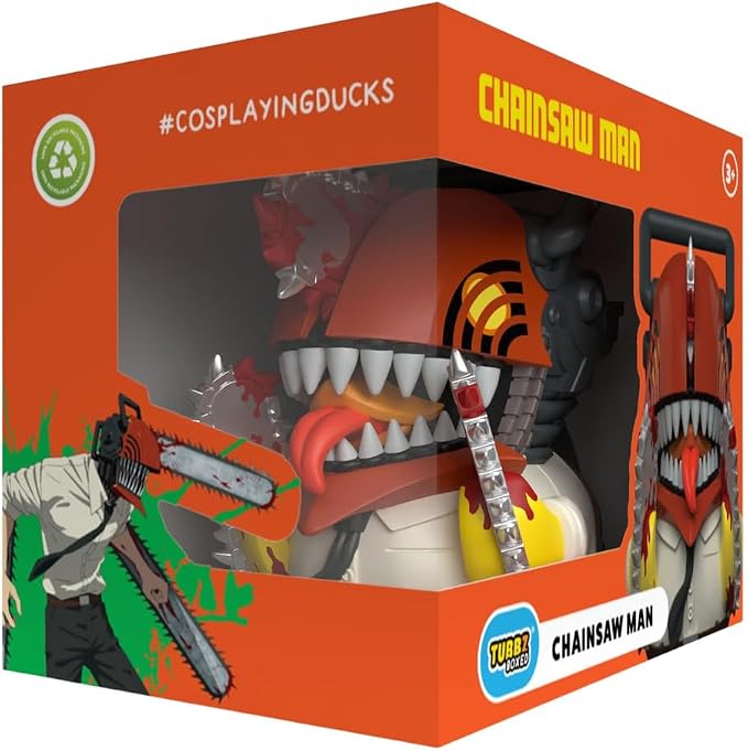 TUBBZ Boxed Edition: Chainsaw Man Cosplaying Rubber Duck Vinyl Figure