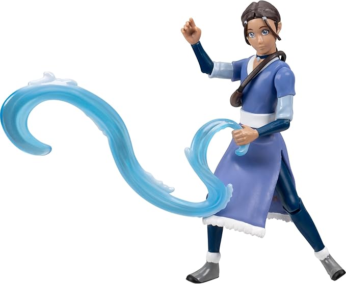 Jazwares Avatar: The Last Airbender Katara (Book One) - 4.5-Inch Scale Figure with Water Whip and Battle Action