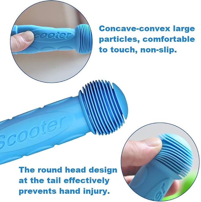 Scooter Grip Handlebar 1 Pair Bicycle Grip Fit for 2-3-4 Wheels Kid Kick Scooters,Children Bike,Rocking car,Drifting Scooter,Swing Scooter,Push Cart