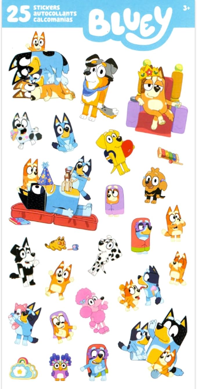 Bluey Ultimate Coloring and Activity Book Set - Coloring Bundle for Kids Coloring Pages, Mess Free Coloring, Stickers, More | Jumbo Bluey Coloring Books 4-8, 3-5, 8-12