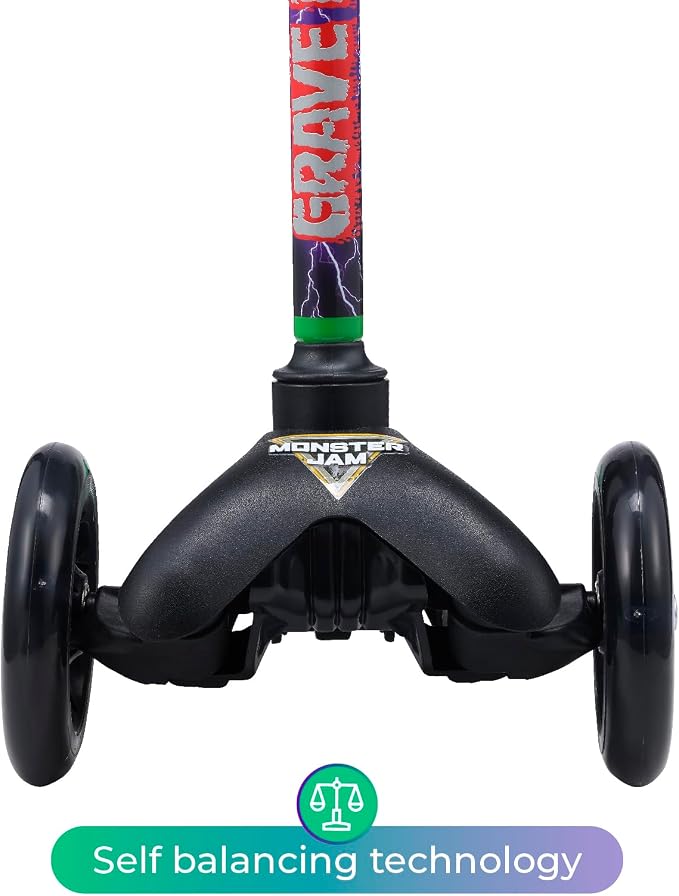 Kick Scooter for Kids, 3 Wheel Self Balancing, Light Up LED Wheels