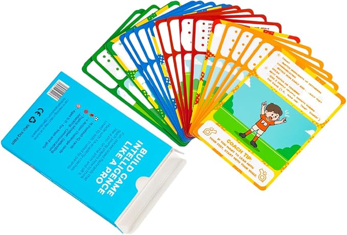 Soccer IQ Cards by Football IQ Pack™ – Build Game Intelligence (Ages 5–11)