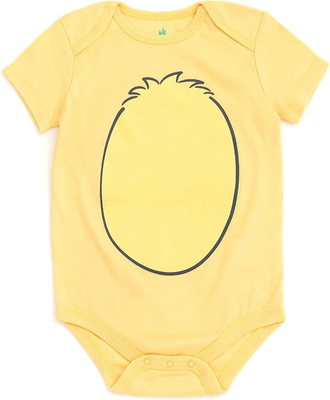 Disney Cosplay Baby Bodysuit and Hat Set Newborn to Infant Sizes (Newborn - 24 Months)