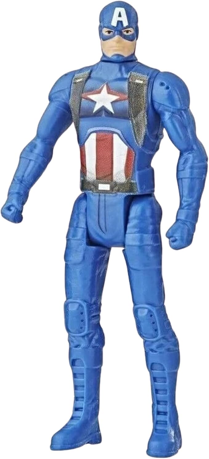 Toptoys2u Bargain Bundles Marvel-Avengers Miniature Articulated 9.5cm Toy Action Figures Bundle - Set of All 4 - Hulk, Thor, Captain America, & Iron Man