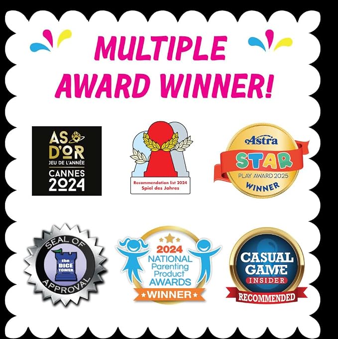 Happy Camper - Trio | Hottest New Family Game | Award-Winning | Game-of-The-Year | Great for Parties and Travel | 3-6 Players | Ages 8+