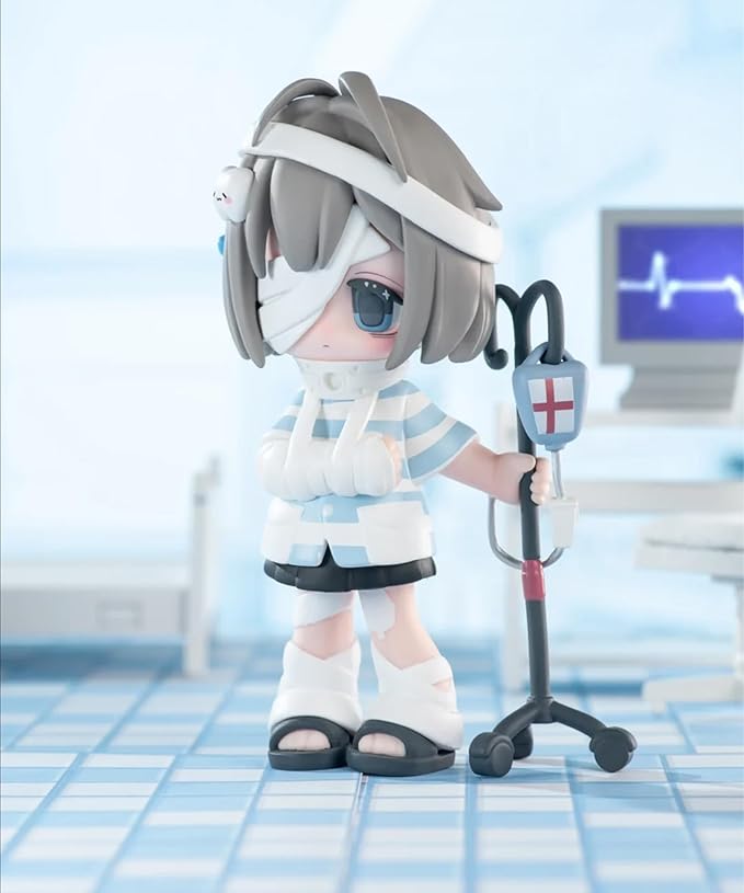 CALEMBOU Anime Blind Box Figure, Cute Pets Another Dimension Series Blind Box Chibi Figure for Desktop Ornament, Collectable PVC Toys for Birthday Gifts