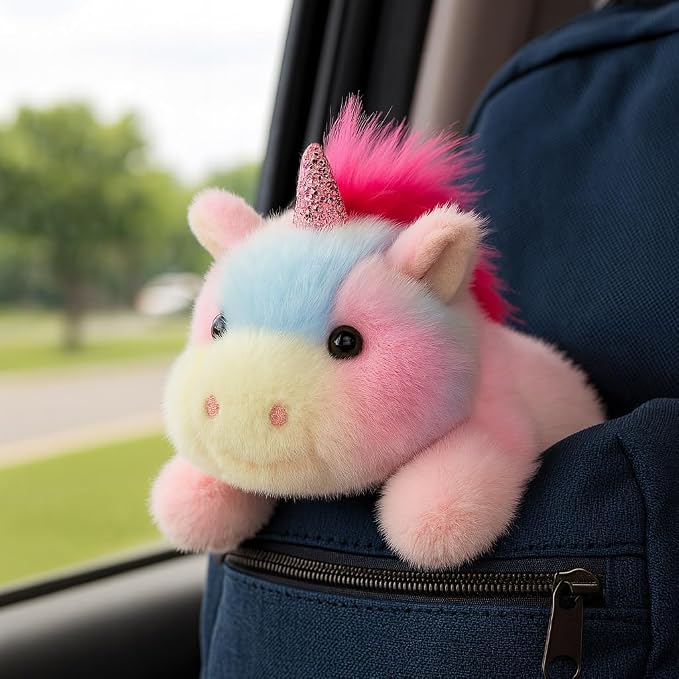Adorable Rainbow Unicorn Stuffed Animal Soft Unicorn Plush Toy Cute Birthday Gifts for Boys Girls Kids Toddlers