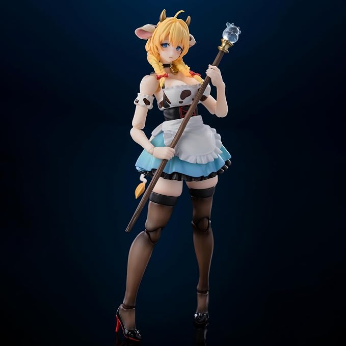 Pipigirl LADoTOYS 1/12 Scale Anime Style Action Figures Kits, Beer Waitress Daisy Torres, 6.5 in Collectible Action Figures, No Assembly Required