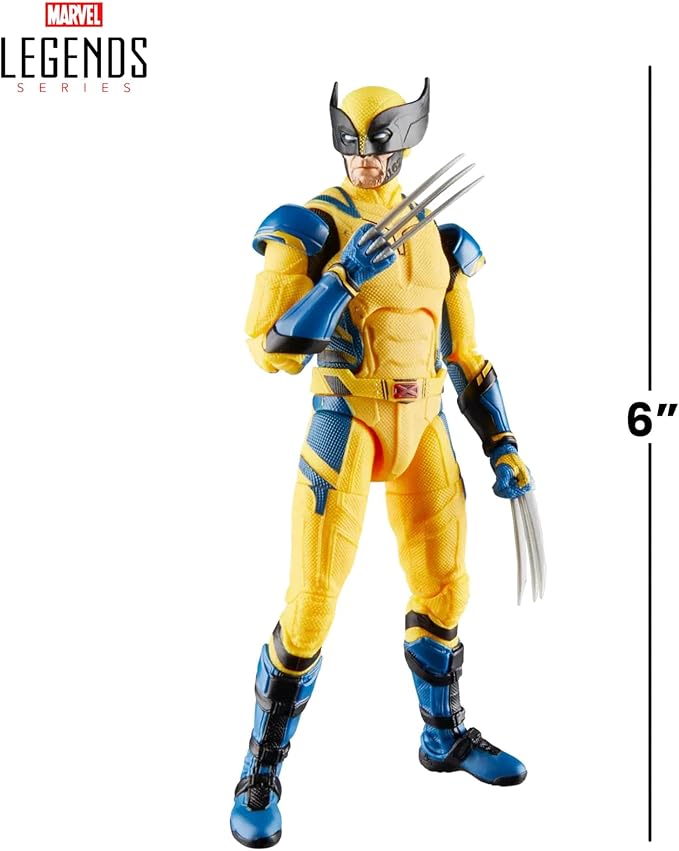 Marvel Legends Series Wolverine, Deadpool & Wolverine Collectible 6 Inch Action Figure for Adults Ages 14 and Up