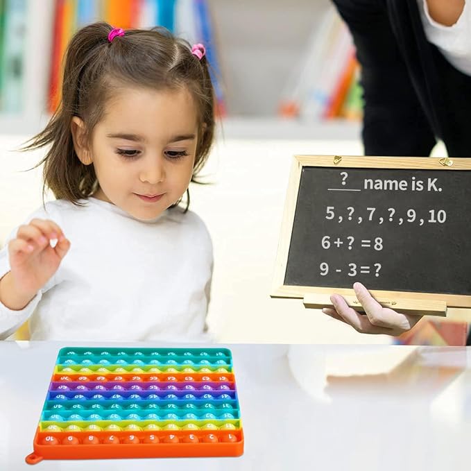 Sight Word A-Z Alphabet 1-100 Numbers Toy, is an Early Reading and Numbers Enlightenment Play Toy, Suitable for Home and Classroom,Making the Learning Experience Easier and Fun