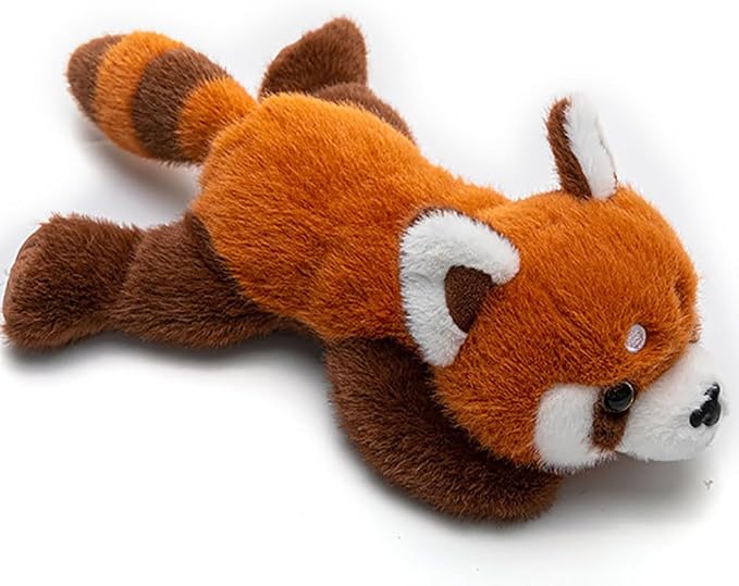 7.8inch Raccoon Stuffed Animal, Red Panda Plush Toy, Birthday Xmas Gift for Kids (Raccoon)