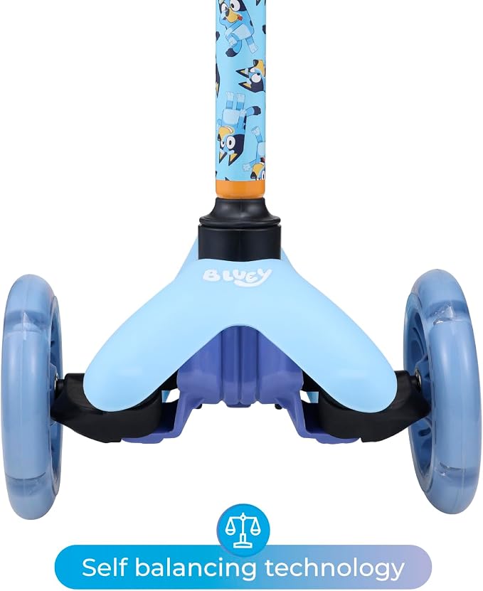 Kick Scooter for Kids, 3 Wheel Self Balancing, Light Up LED Wheels