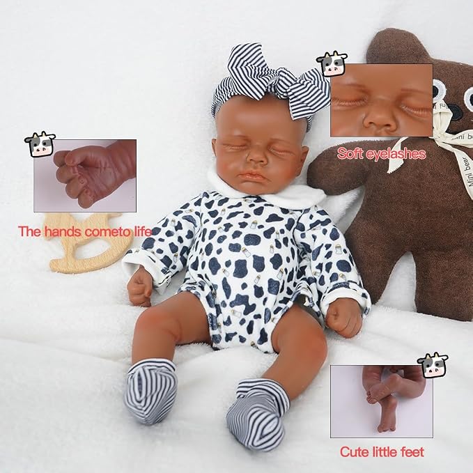 Boy 12 Inch, Full Body Silicone Baby Doll, Reborn Baby Dolls Silicone Full Body, Not Vinyl, Posable Newborn, Realistic Baby Doll