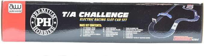 Auto World/Premium Hobbies T/A Challenge Mustang VS Camaro HO Scale Slot Car Race Set CP7973
