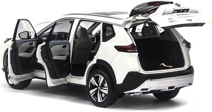 1/18 Scale Diecast Car X-Trail Minicar 2022 For Adults Collection Birthday Present White