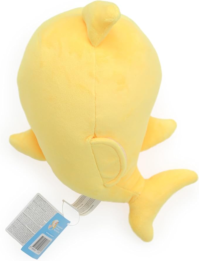 Pinkfong Baby Shark Singing Plush Toy - 13" Soft Huggable Stuffed Animal, Washable, Interactive Musical Toy, Toddler Gift, Ages 18 Months+