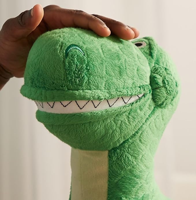 Disney Store Official Toy Story Plush, Rex, Iconic Cuddly Toy Character with Embroidered Eyes and Soft Plush Features, Suitable for All Ages