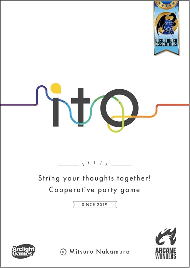 Arcane Wonders ito | Cooperative Strategy Party Card Game for Ages 8 Plus | 2 to 10 Players | Secret Clue Category Challenge for Families Groups Classrooms | Fast Communication Activity for Night