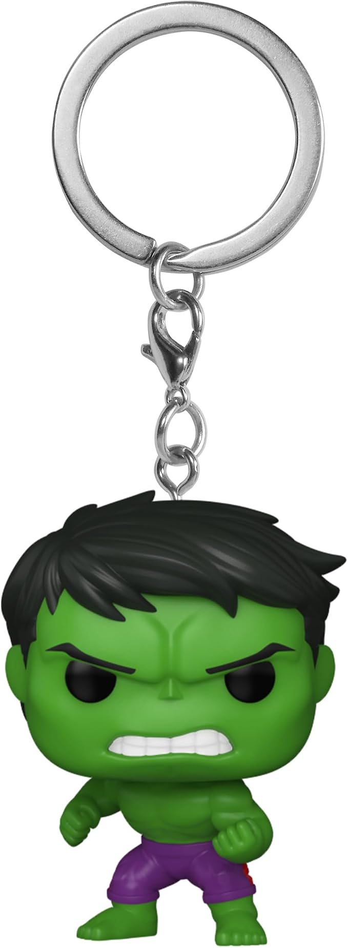 Funko POP! Keychain: Marvel - Hulk - Marvel Comics Novelty Keyring - Collectable Mini Figure - Stocking Filler - Gift Idea - Official Merchandise - Comic Books Fans - Backpack Decor