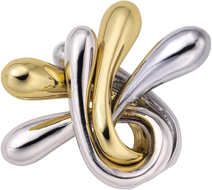 BePuzzled, Ripple Hanayama Cast Metal Brainteaser Puzzle Mensa Rated Level 5, for Ages 12 and Up