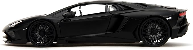 Jada Fast & Furious Shaw's Lamborghini Aventador SV – Die-Cast Vehicle, Opening Doors, Hood & Trunk, 1:24 Scale