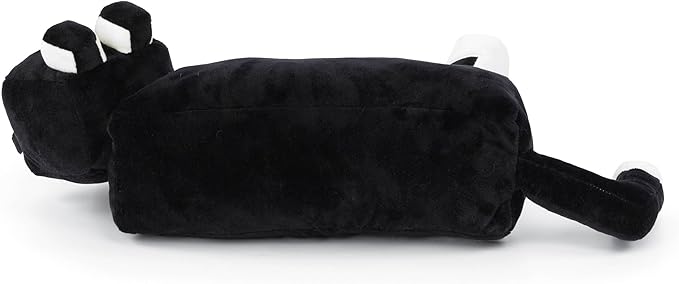 Jay Franco Minecraft Tuxedo Cat Plush Pillow Buddy - Super Soft Gamer Stuffed Animal - Polyester Microfiber, 18 Inches