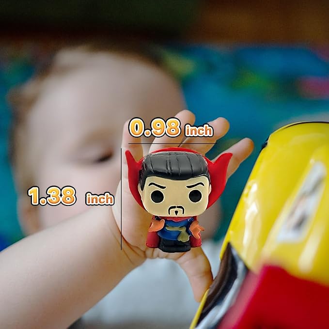 Joyday Action Figures, 24 PCS Mini Figures Toy Set, 1.38 Inch PVC Cake Topper Figures Decorations, Gift for Kids in Birthday Party, Christmas Day, Easter Day