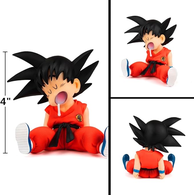 KELAKE GK Goku Action Figure Statue Figurine DBZ Action Figure Super Saiyan Birthday Gifts PVC 4 Inch