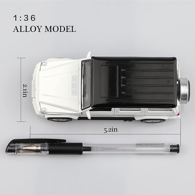 TOKAXI 1/36 Scale Mercedes Benz AMG G63 Diecast Cars Models,Pull Back Vehicles G Wagon Toy Cars,Cars Gifts for Boys Girls