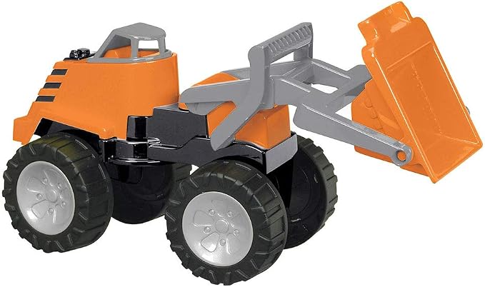 American Plastic Toys APT-77750 Mega Construction Set Dump Truck and Loader