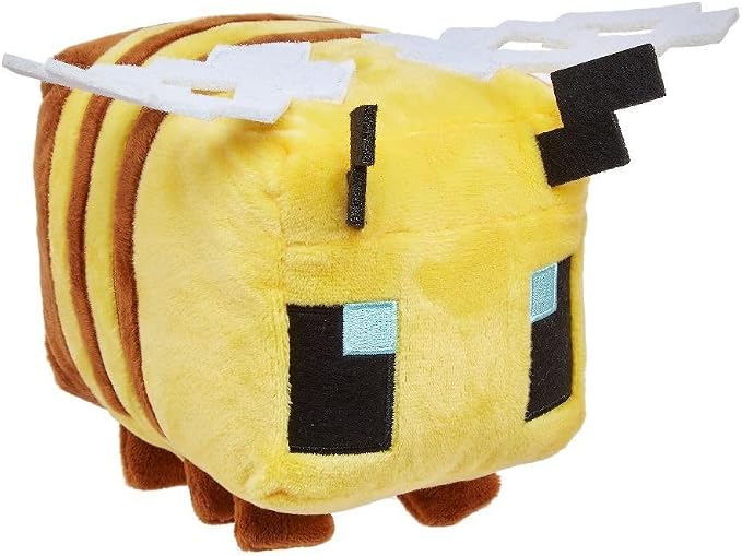 Mattel Minecraft Basic Plush Character Soft Dolls, Video Game-Inspired Collectible Toy Gifts for Kids & Fans Ages 3 Years Old & Up (Pack of 2)