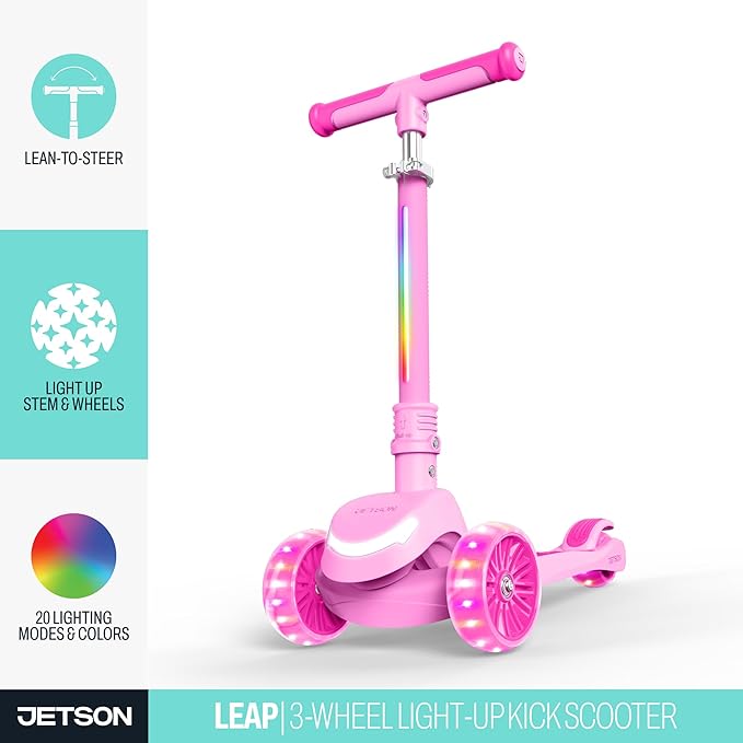 Jetson Scooters - Jupiter Mini Kick Scooter, Foldable, Lightweight, Portable