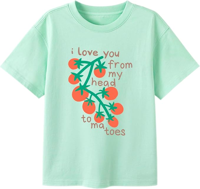 Construction Shirt Toddler Kids Tomatoes Racoon Graphic Tee Outfit Boy Girl Frog Christian Clothing 2-7 Years