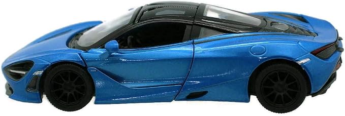 KiNSMART McLaren 720s 5 Inch 1:36 Scale Die Cast Metal Model Toy Super Sports Car (Blue)